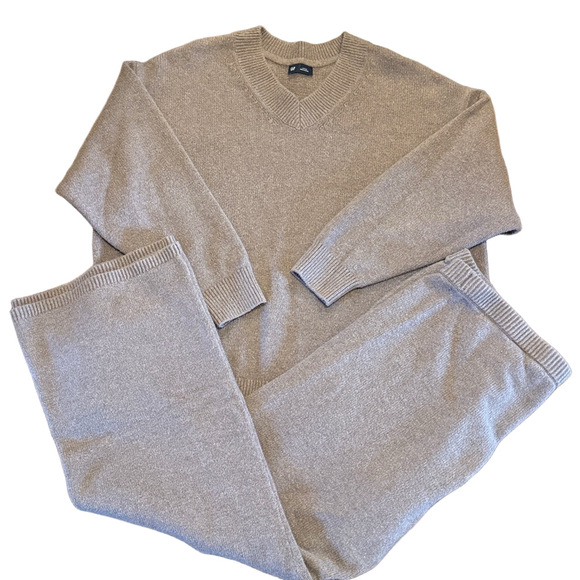 GAP Sweaters - GAP Knit Sweater(L) Pants (XL)set in Taupe